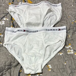 Tommy Hilfiger Men's Classic White Briefs